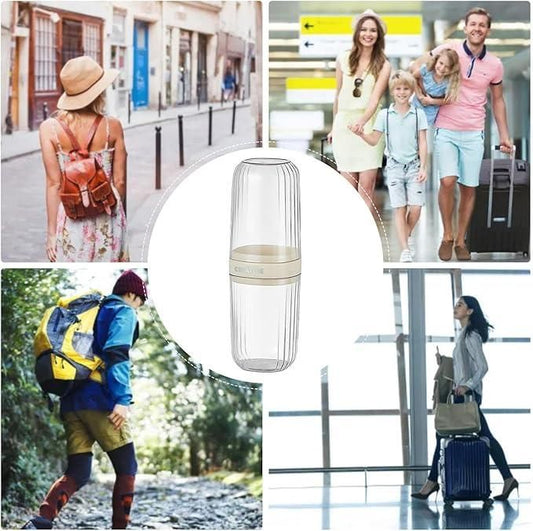 Portable Toothbrush Storage Box (Pack of 2)