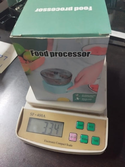 Multi-Functional Electric Food Processor &amp; Mini Meat Grinder