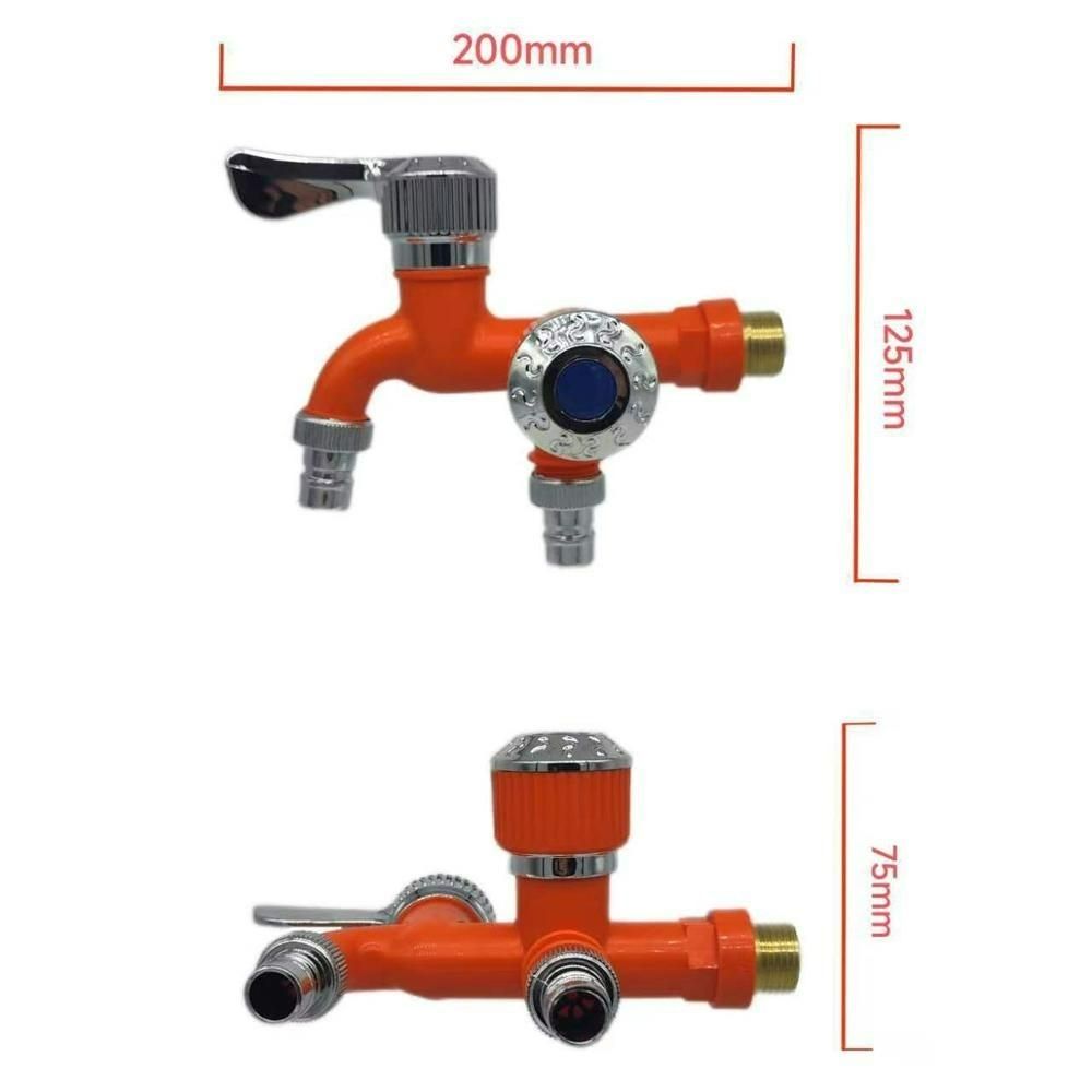 Dual Control 2-in-1 Multi-Functional Faucet | Dual Water Outlet Kitchen & Bathroom Tap