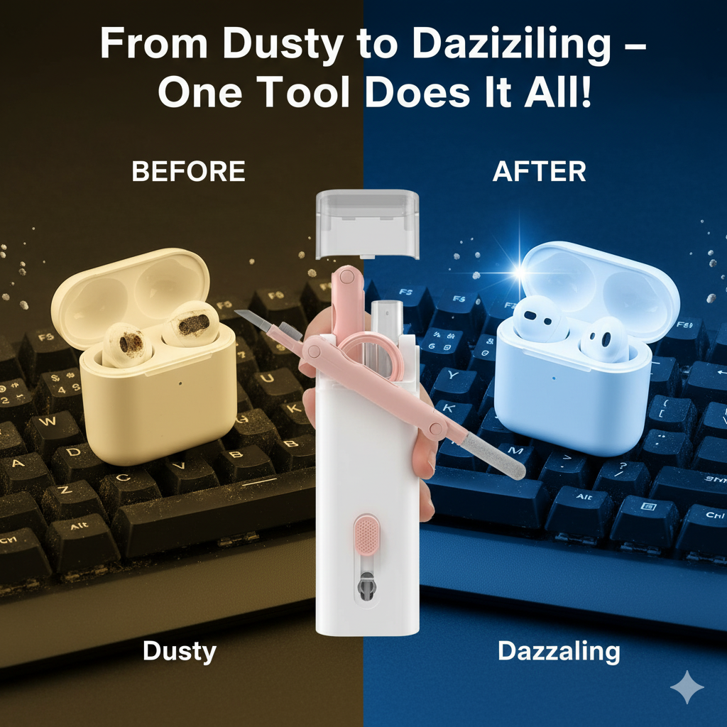 7 in 1 Electronic Cleaner Kit with Brush